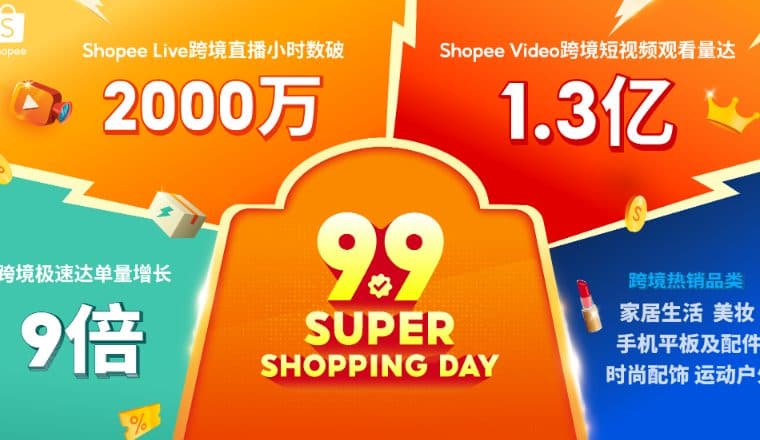 即时履约放大增长!Shopee 9.9超级购物节“极速达”单量激增9倍